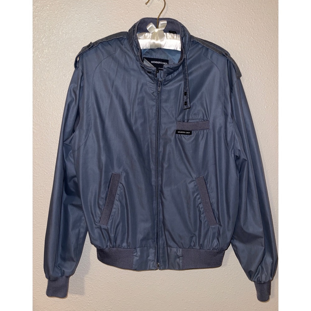 Charcoal Members Only Jacket M/L